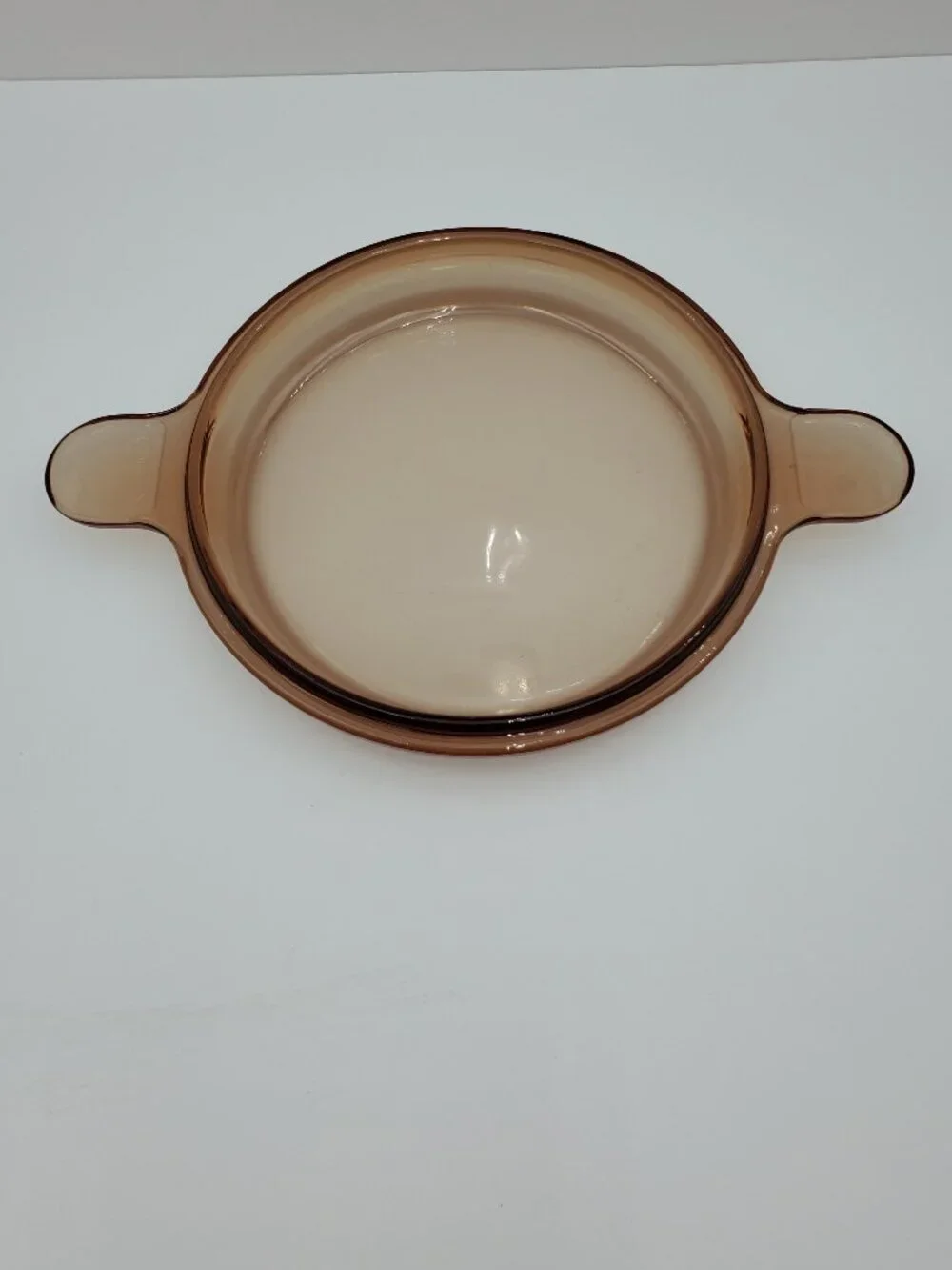 Corning Visions 2.5 Qt Stewpot with Cooking Lid Corning France Amber Casserole